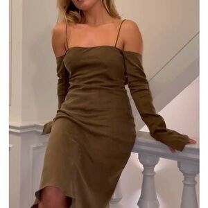 Djerf Avenue Long Sleeve Dream Dress size M